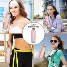 1l Motivational Water Bottle 32oz Reusable Plastic Drinking Bottle With Time Marker Leakproof Fashion Style Bottle For Travel