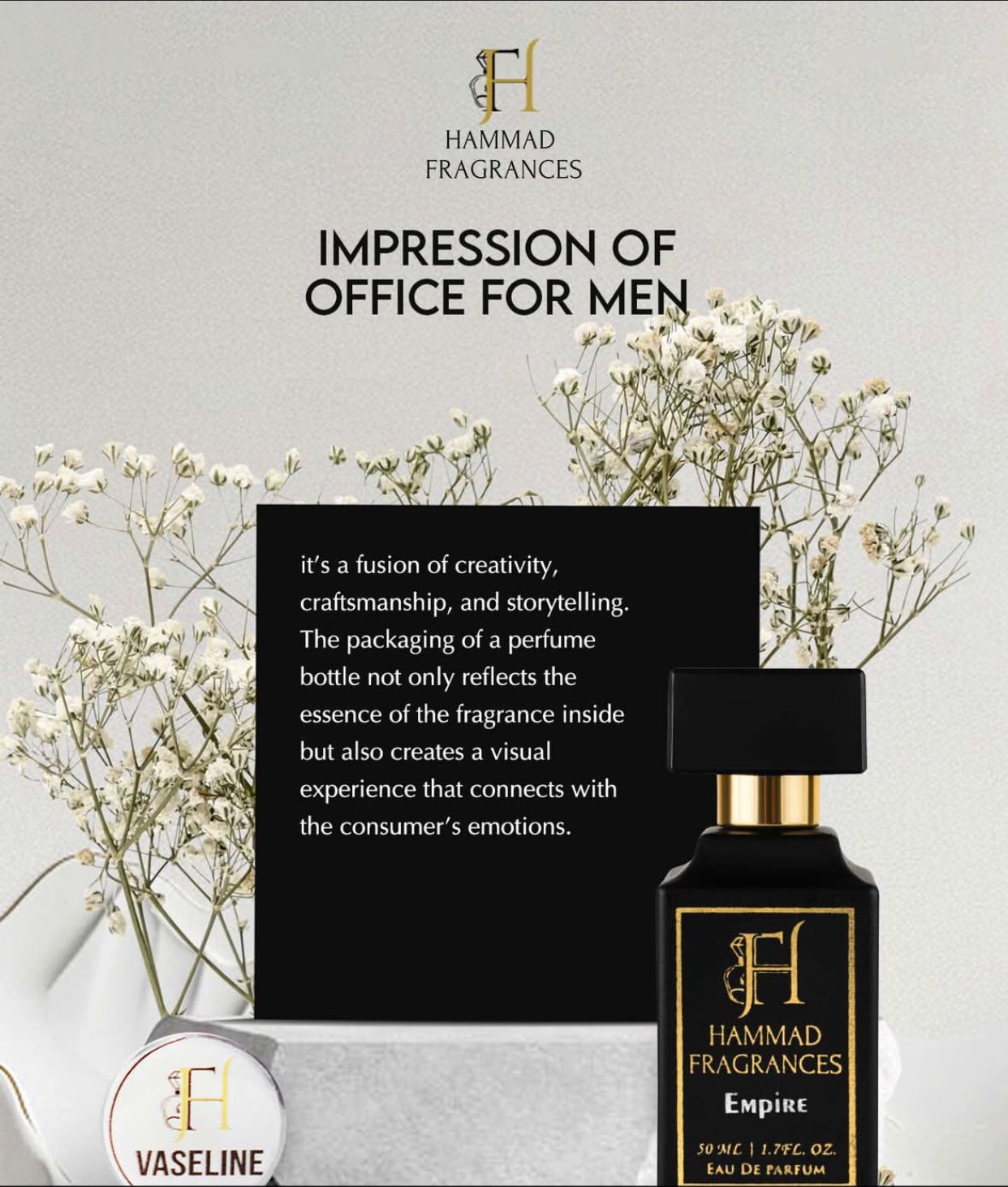 Hammad Fragrances With 6-8 Hours Long Lasting | Best Quality Perfume For Men – Edp Perfume 50 Ml