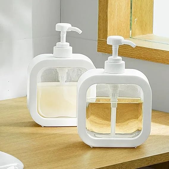 Soap Dispenser - 500ML Refillable Wash Hand Liquid, Dish Detergent