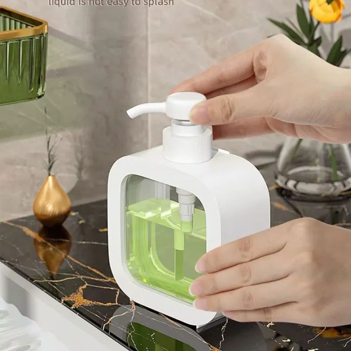Soap Dispenser - 500ML Refillable Wash Hand Liquid, Dish Detergent